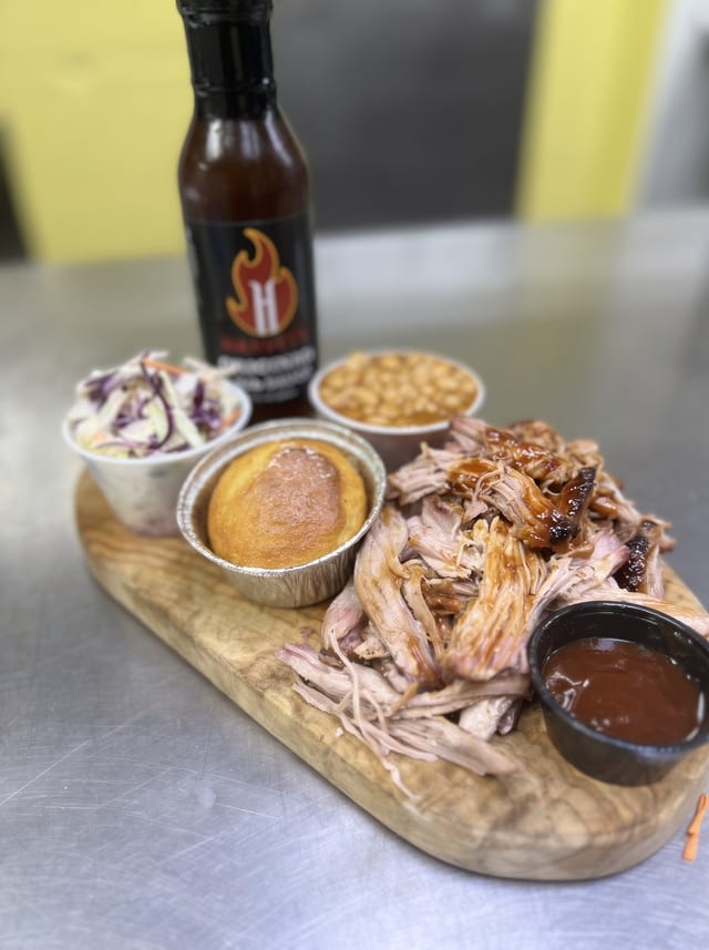 Pulled Pork Plate.