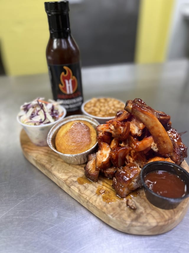 Pulled Chicken Plate.