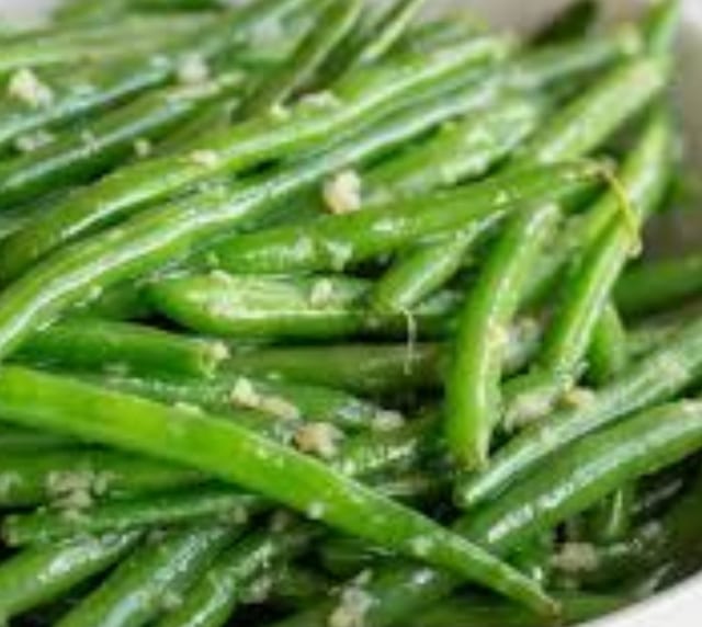 Garlic Herb Butter Green Beans.