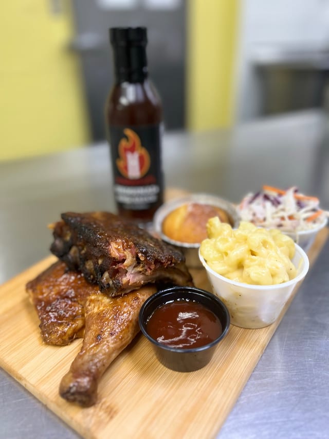 Chicken & Baby Back Rib Combo