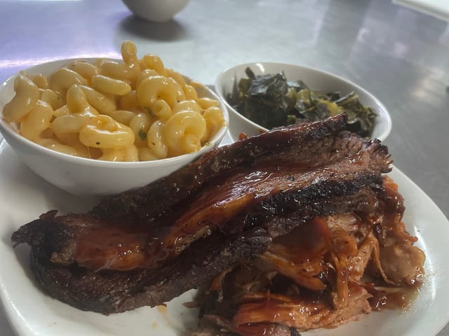 Beef Brisket & Pulled Pork Combo