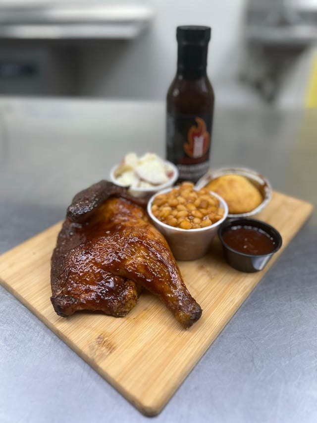 1/2 Chicken Plate.